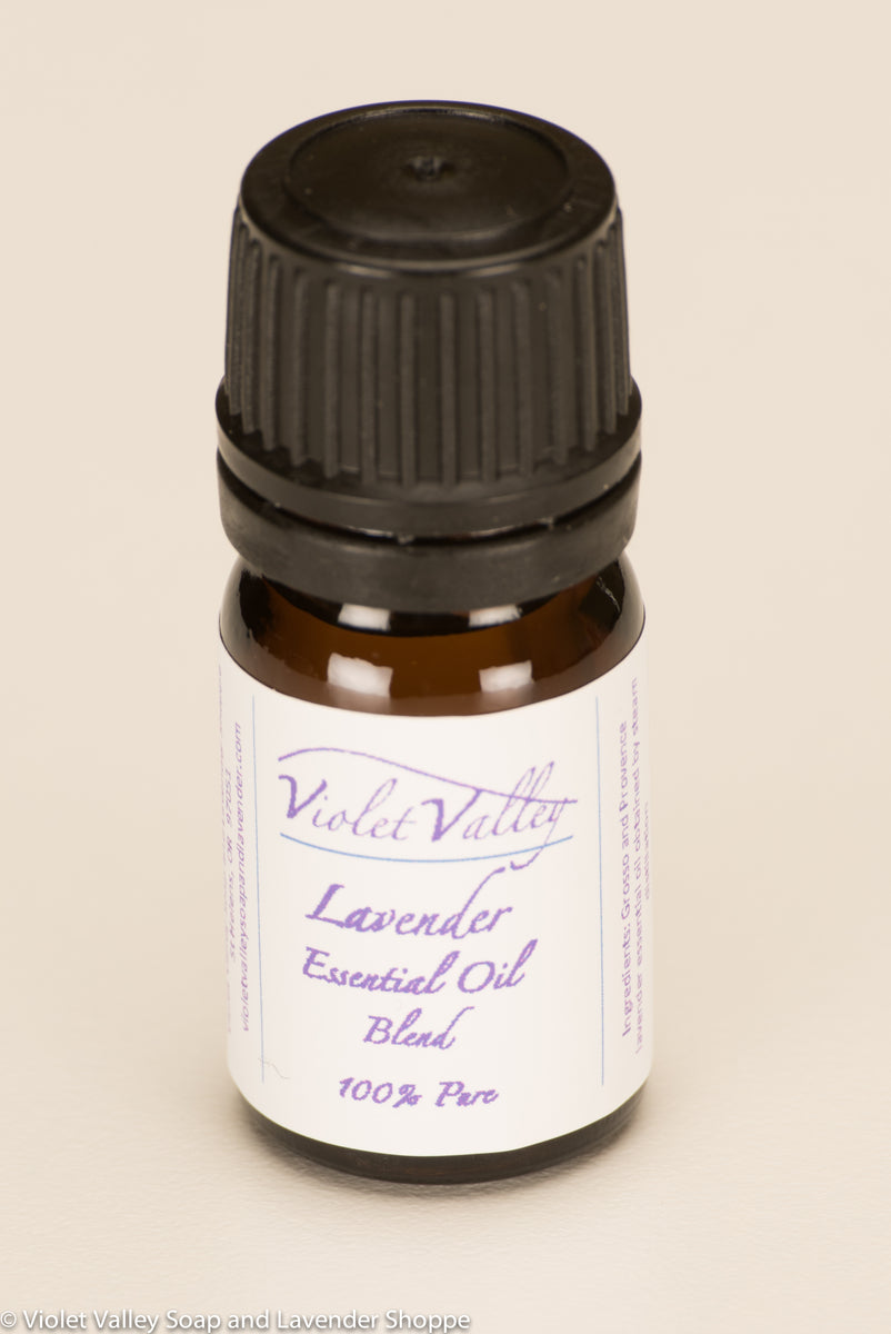 Lavender Essential Oil, Blend (5ml, 10ml) – Violet Valley Soap and Lavender  Shoppe