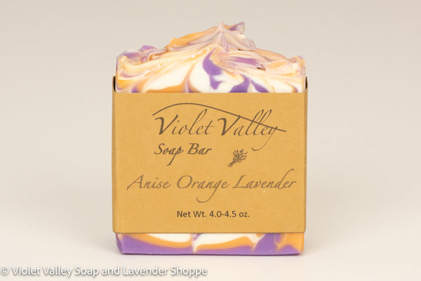 Anise Orange Lavender Soap Bar | Violet Valley