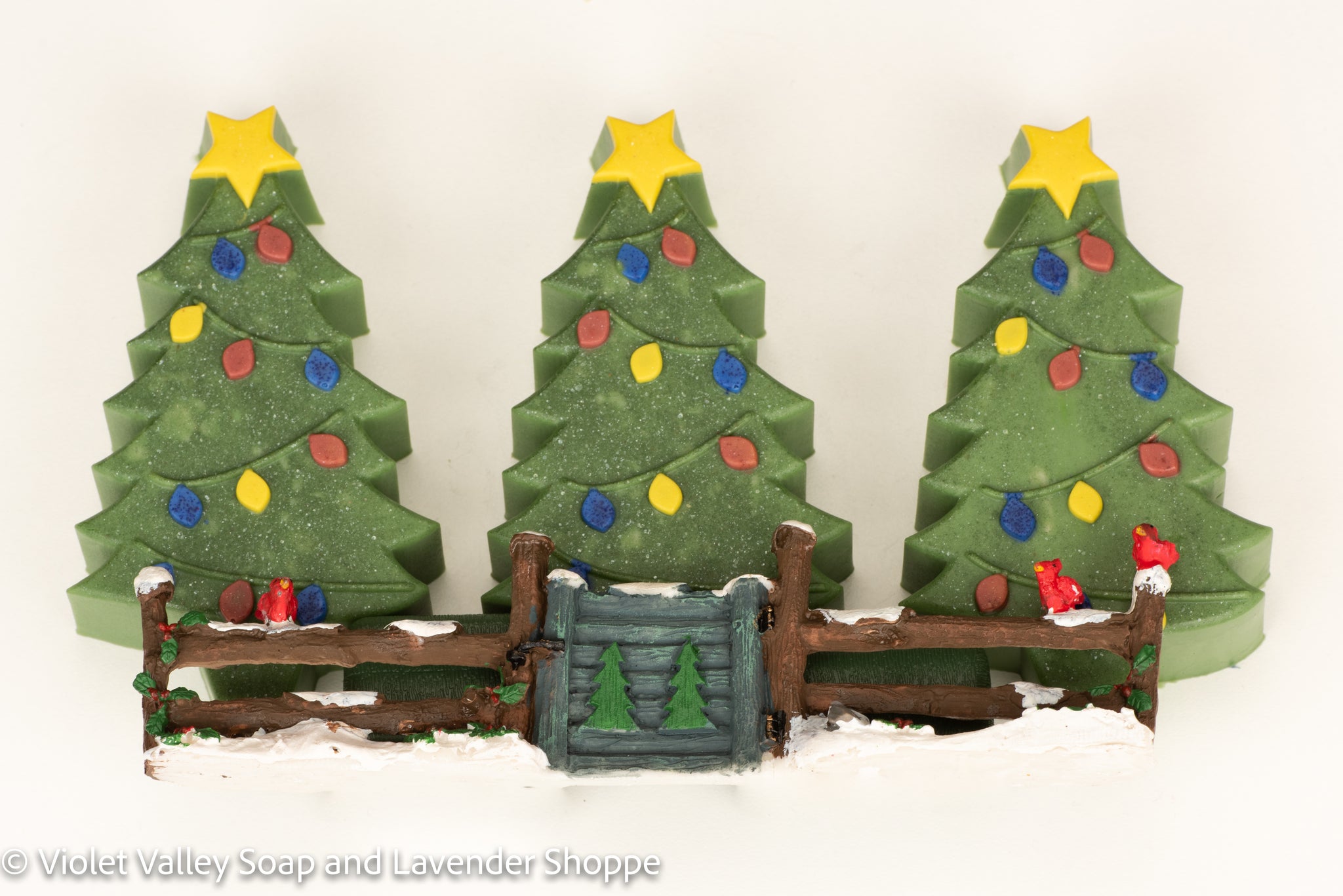 Christmas Tree Soap Bar | Violet Valley
