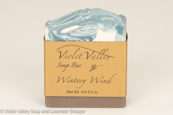 Wintery Wind Soap Bar | Violet Valley