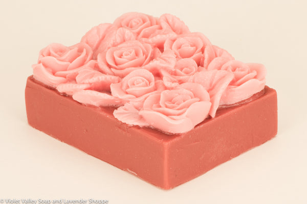 Bed of Roses Soap Bar | Violet Valley 