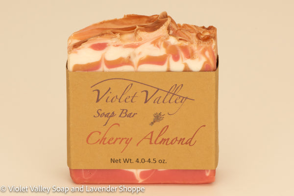 Cherry Almond Soap Bar | Violet Valley